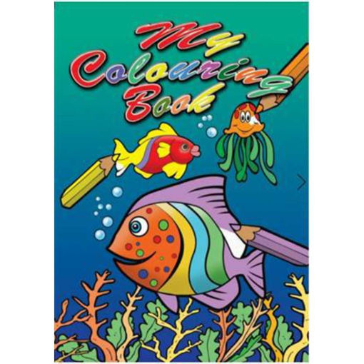 Picture of COLOURING BOOK - FISH